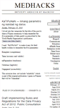 Mobile Screenshot of medhacks.com